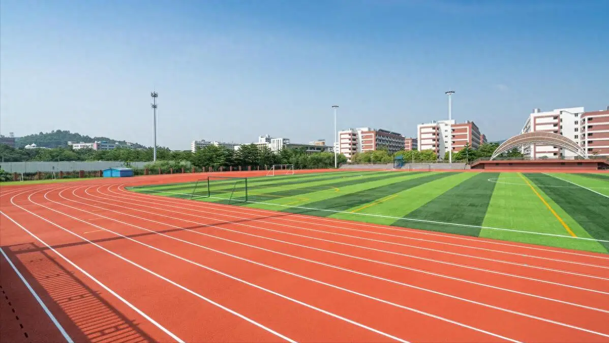 白山市硅PU材料塑胶跑道 - 价格